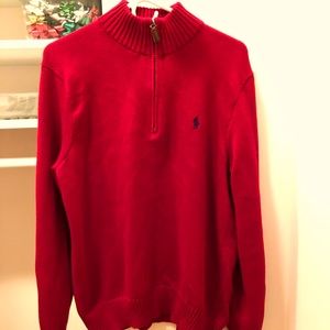 Polo by Ralph Lauren XL Women’s Quarter Zip Sweater (read description!)